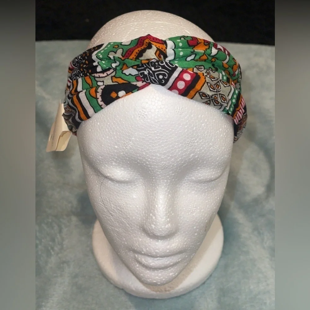 Michelle Collection NWT Multicolored Twist Front Headband