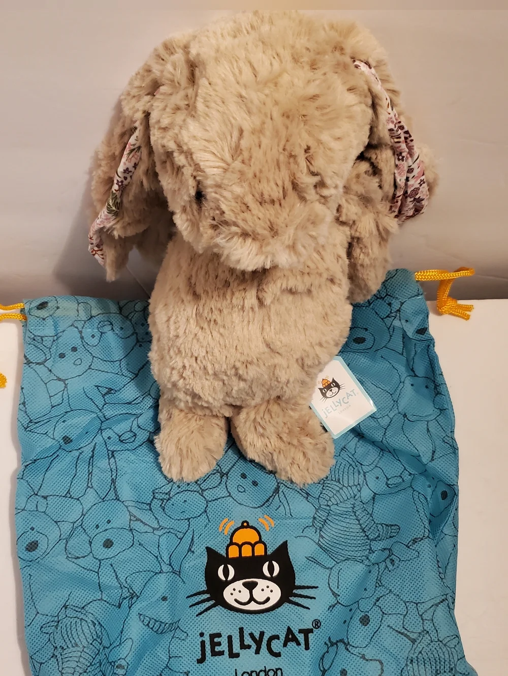 Jellycat Blossom Bunny Petal Medium Plush Stuffed Animal 14-24 with Dustbag