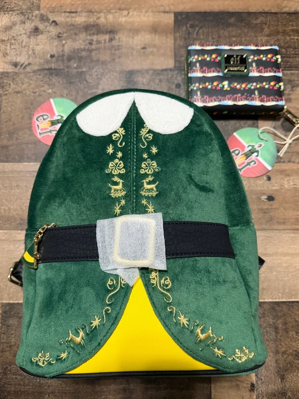 Loungefly Buddy the Elf Mini Backpack & Wallet Set - NWT!