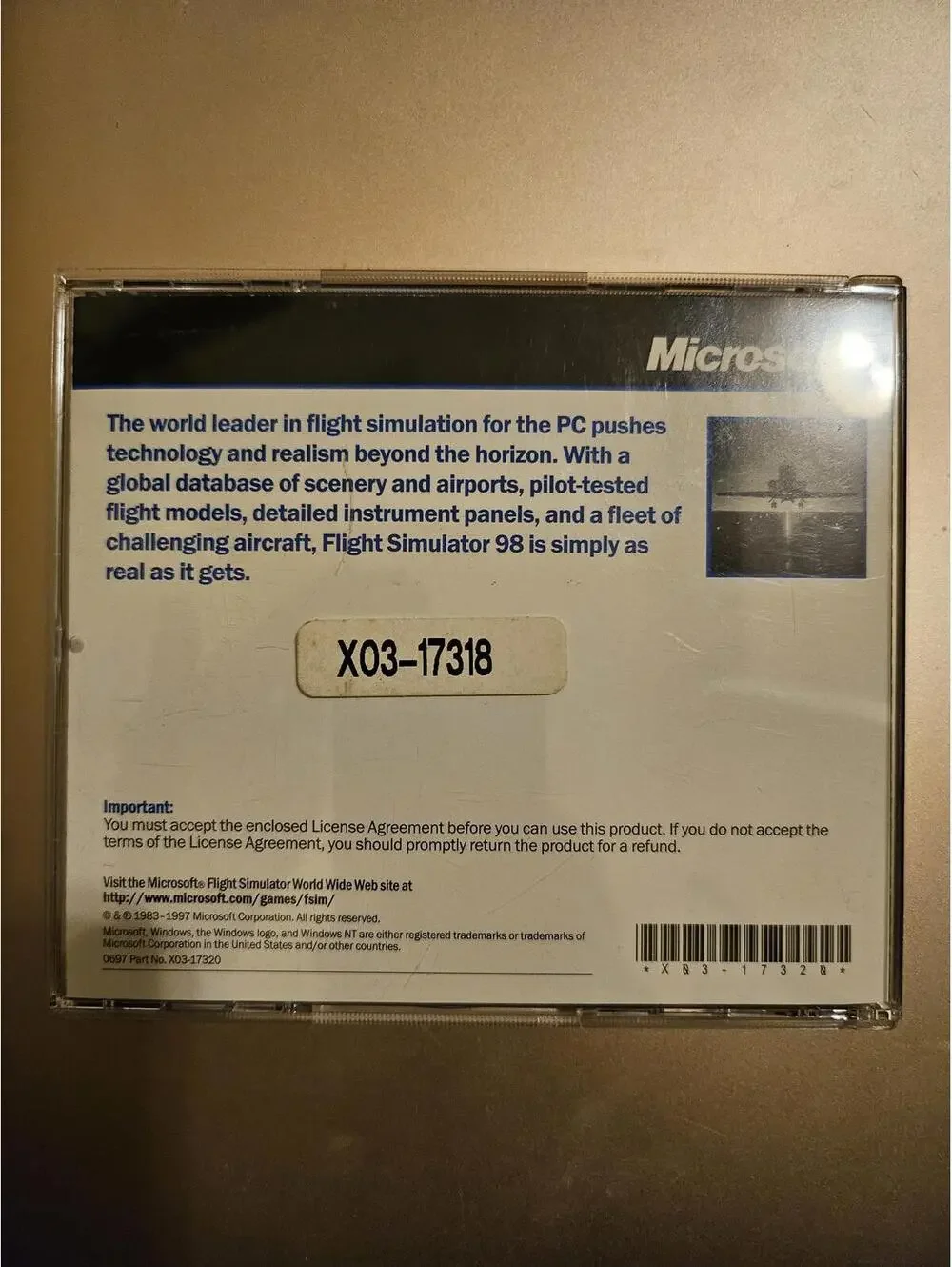 Microsoft flight simulator