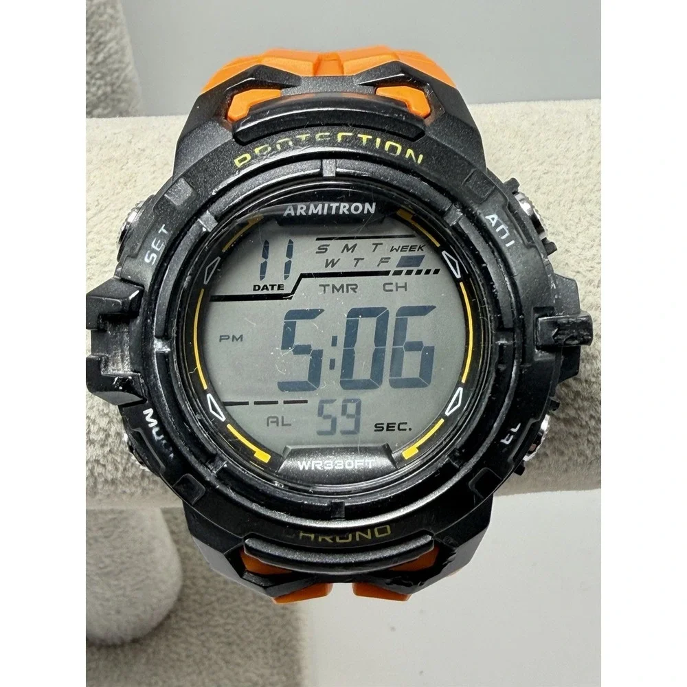 Armitron 40/8388 New Battery Mens Watch 47MM 8.5