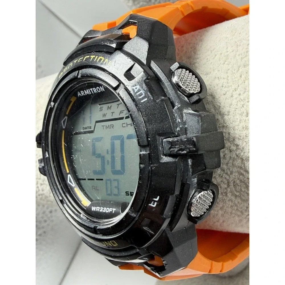 Armitron 40/8388 New Battery Mens Watch 47MM 8.5