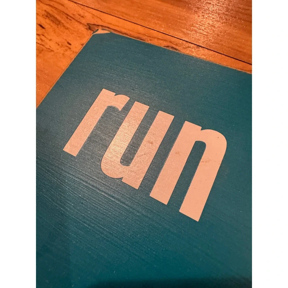 Run Disney Medal Holder Rack Aqua Wooden Running Display Hooks