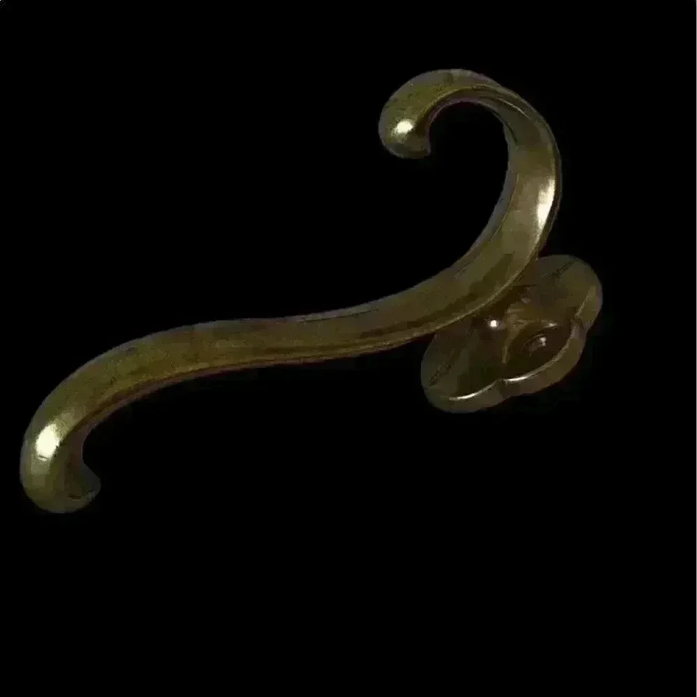 VTG Coat and Hat Brass Hook about 5