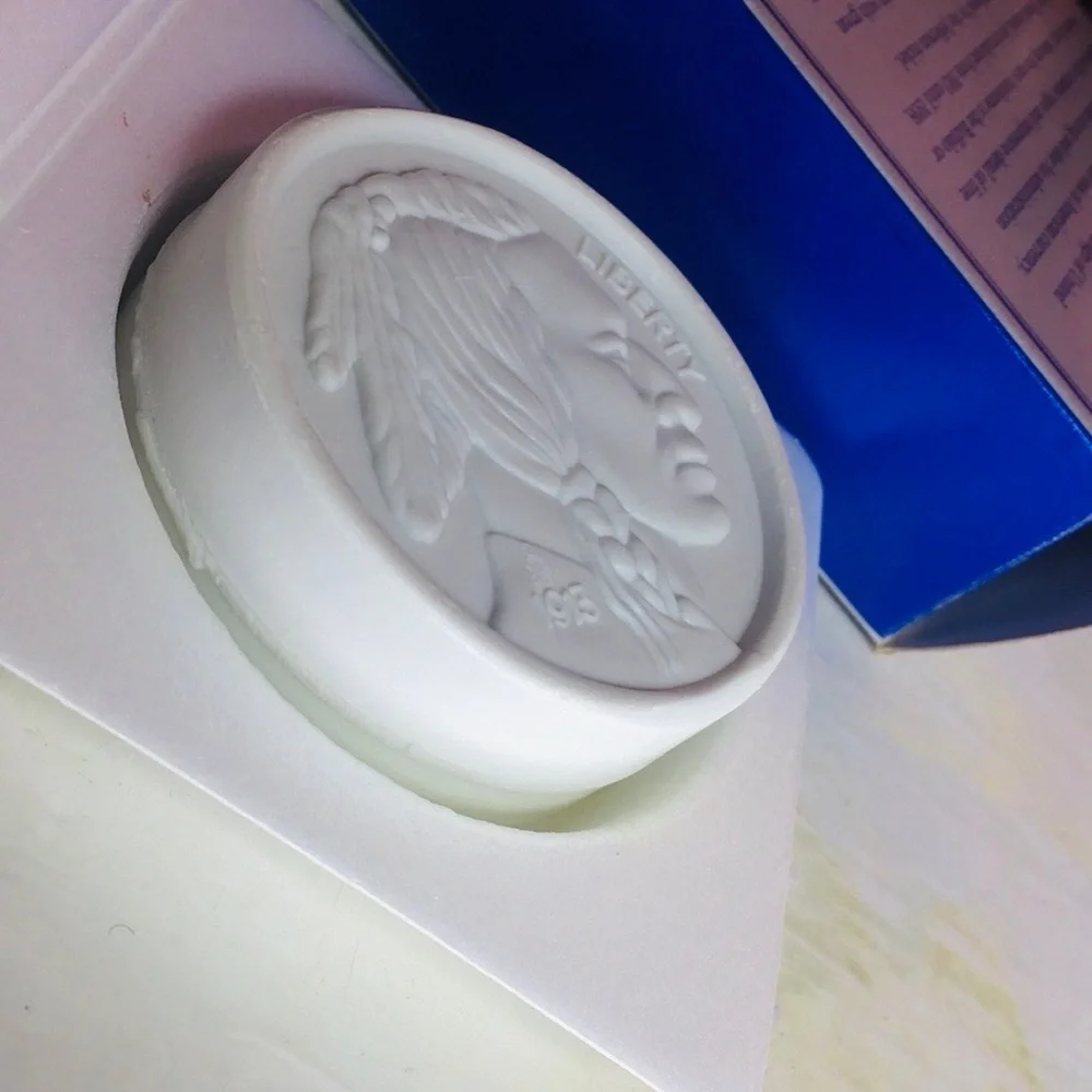 Vintage Avon The First Buffalo Nickel 1913 Decorative Soap