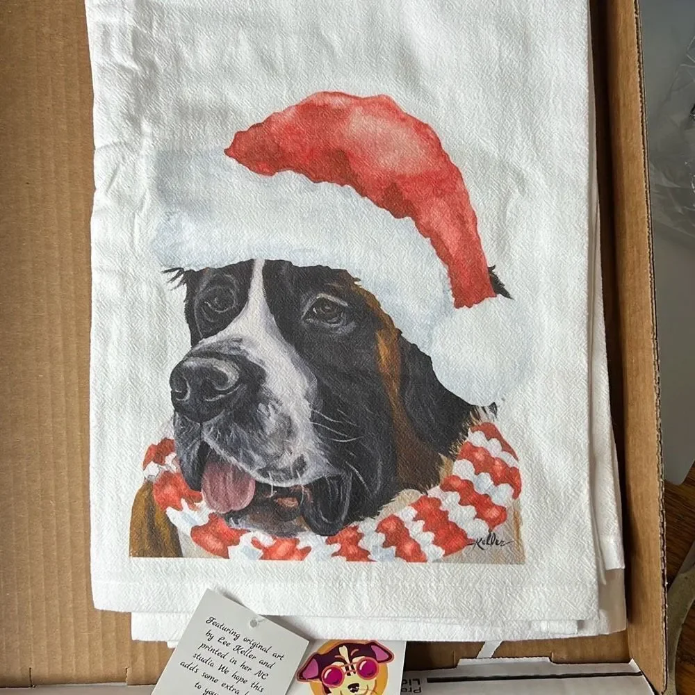 Hippie Hound towel featuring ringspun