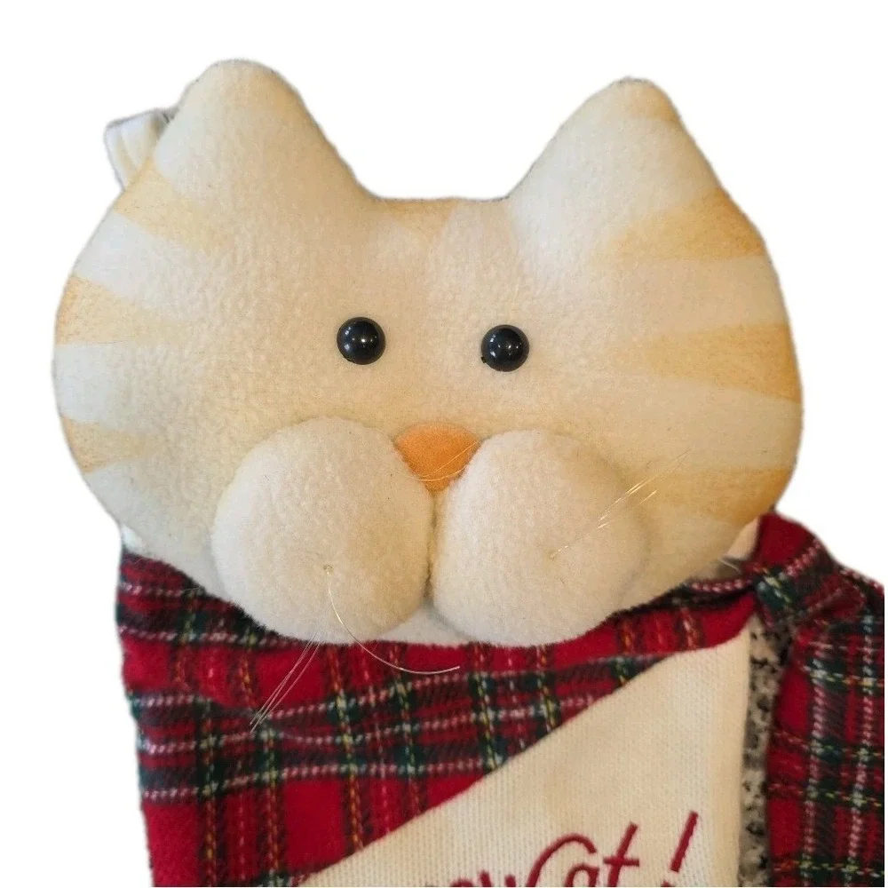 Christmas Eve Santas Best paws design kitten