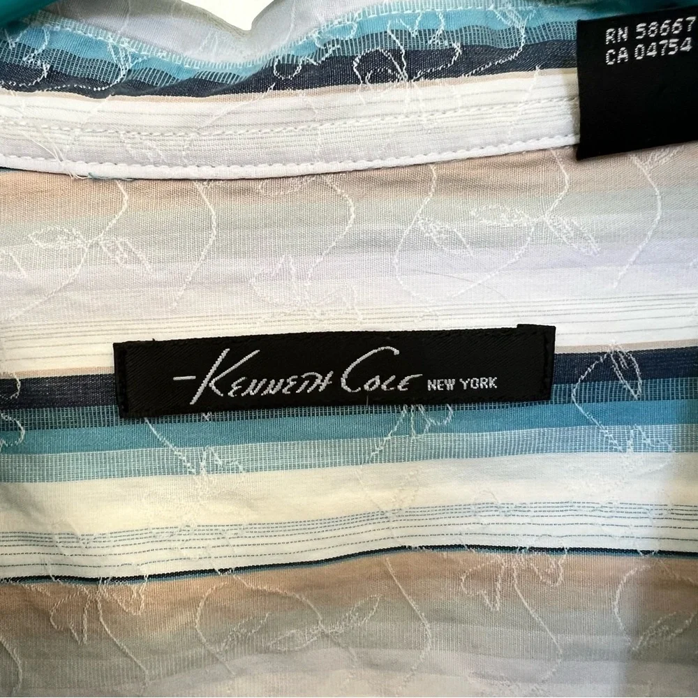 Kenneth Cole New York white shirt good