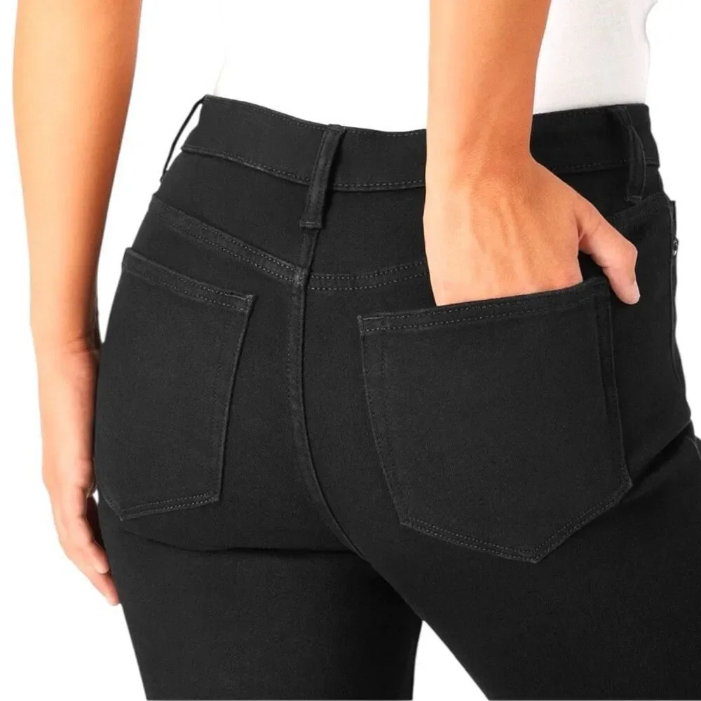 Member's Mark Women's Straight Jeans - Black Wash - Size 12