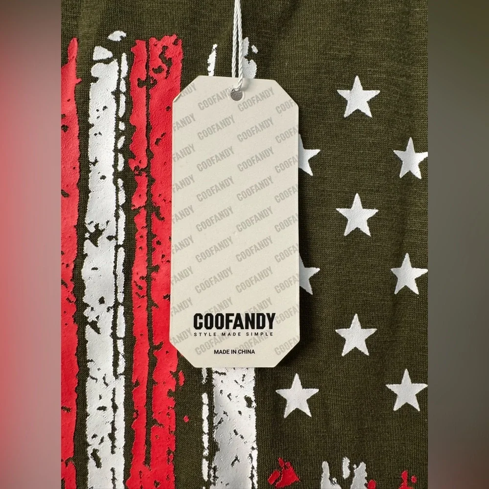 Coofandy Men’s Workout Tank Bodybuilding Sleeveless Muscle Cut Off T-Shirt