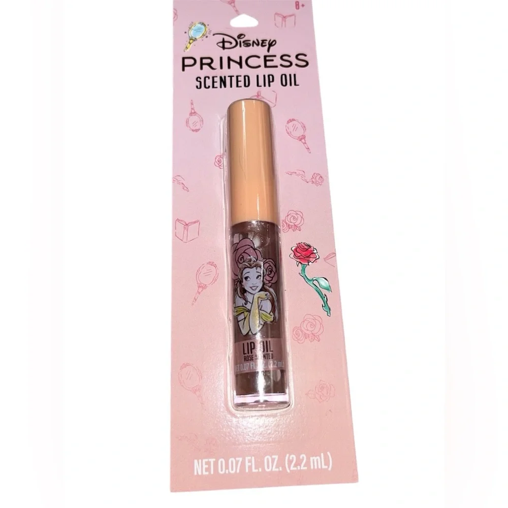 Set2👄Disney Princess Lip Oil Set - Blue and Pink