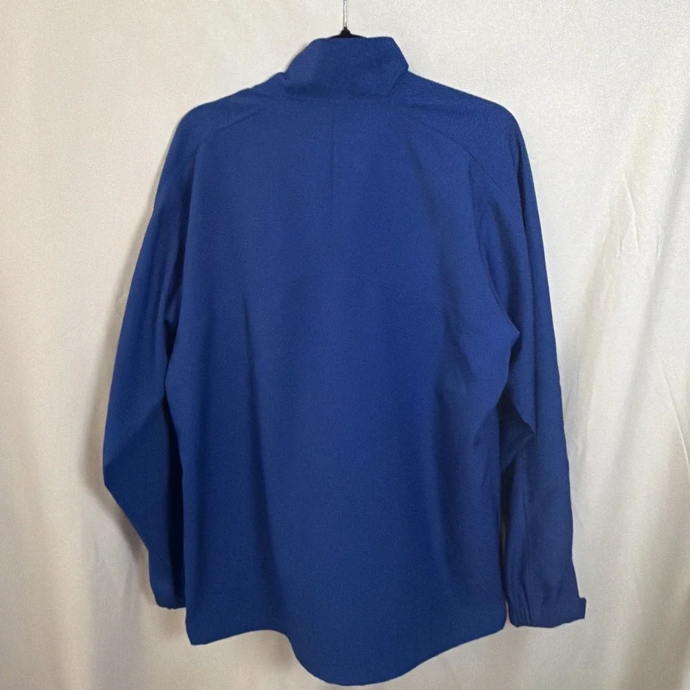 Nike Texas Rangers Dri-FIT Full Zip Jacket Blue Red MLB‎ Mens Large