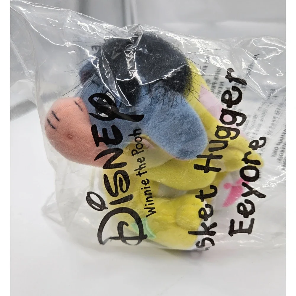 Disney Winnie the‎ Pooh Eeyore Basket Hugger Plush New in Package