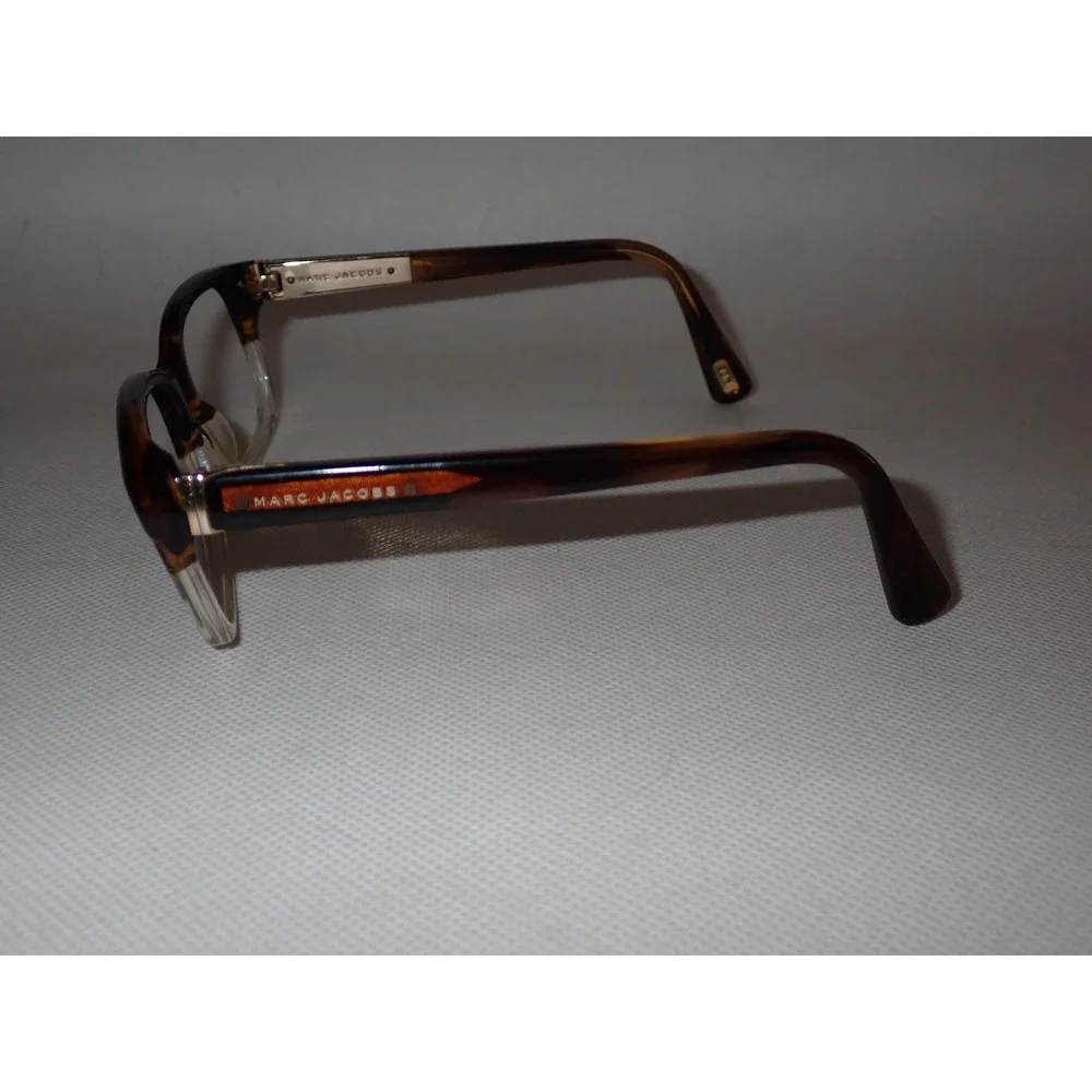 Marc Jacobs Tortoise Clear Two Tone Square Eyeglasses Frames‎ Made in Italy