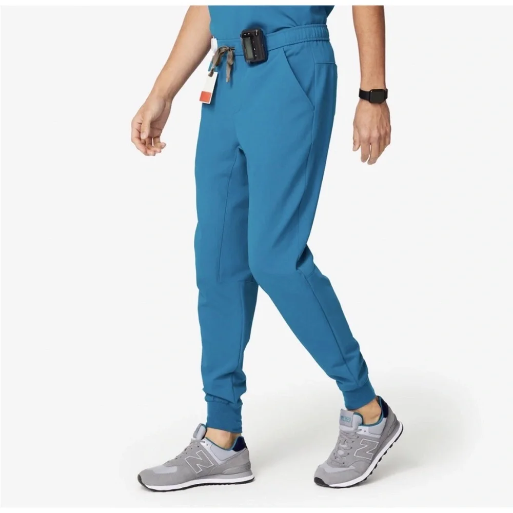 Figs Men’s Tansen Jogger Scrub Alps‎ Blue Pants small Nurse Hospital work