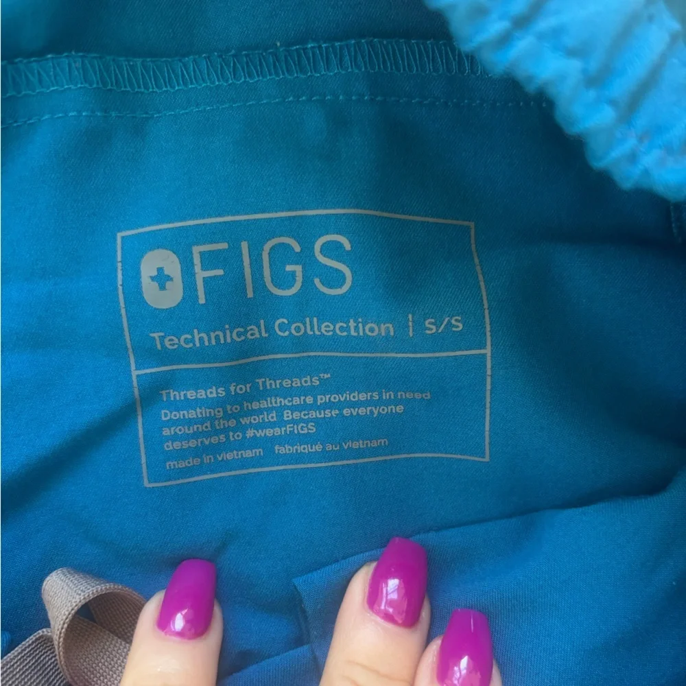 Figs Men’s Tansen Jogger Scrub Alps‎ Blue Pants small Nurse Hospital work