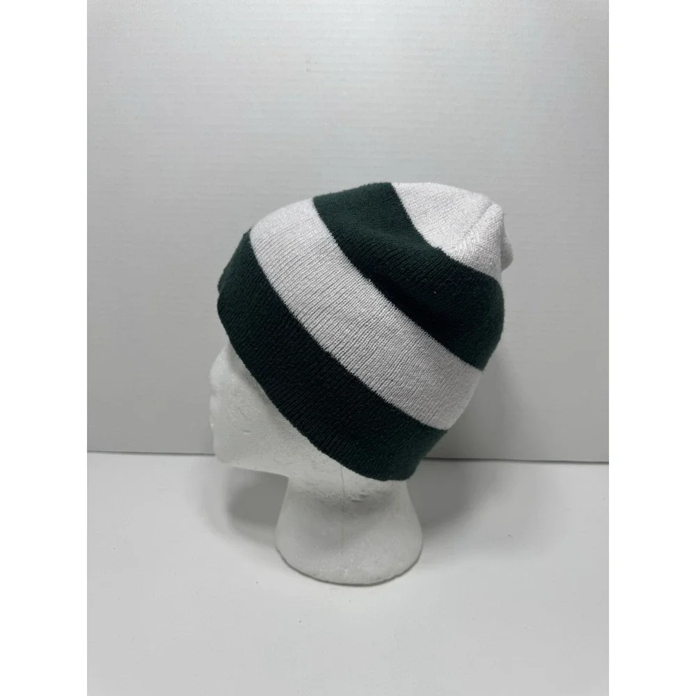MICHIGAN STATE‎ Spartans Men's Women Beanie Cap Hood Green White