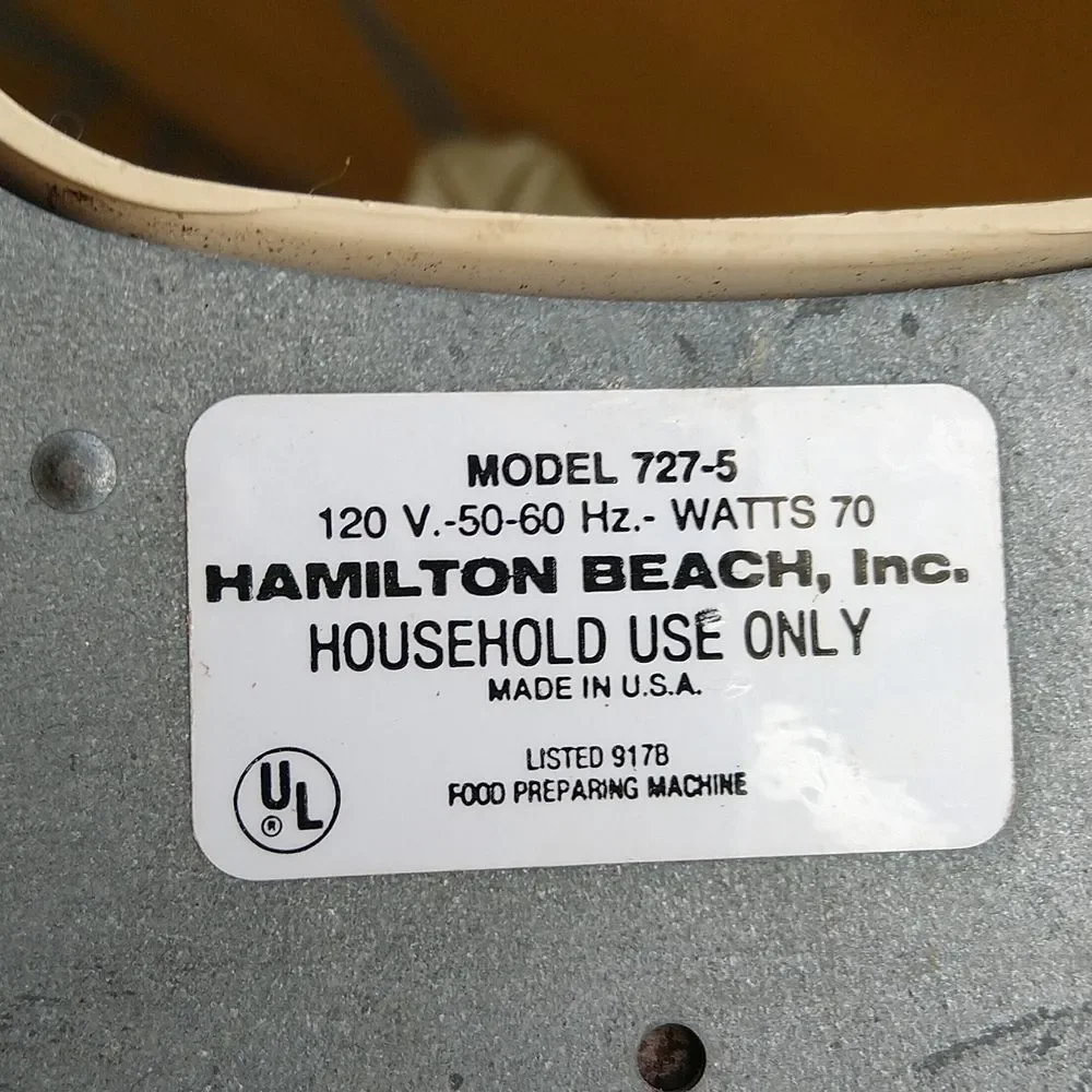 N/A hamilton beach