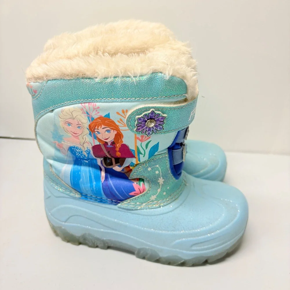 Disney Frozen theme iridescent faux