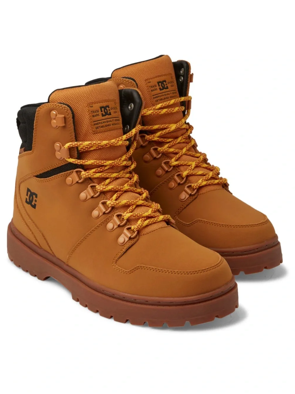 DC Men's PEARY TR boots Brown/Black High-Top New in box.