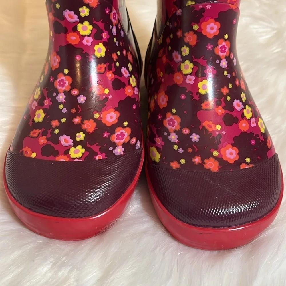 Kamik Floral Butterfly Rubber Boots