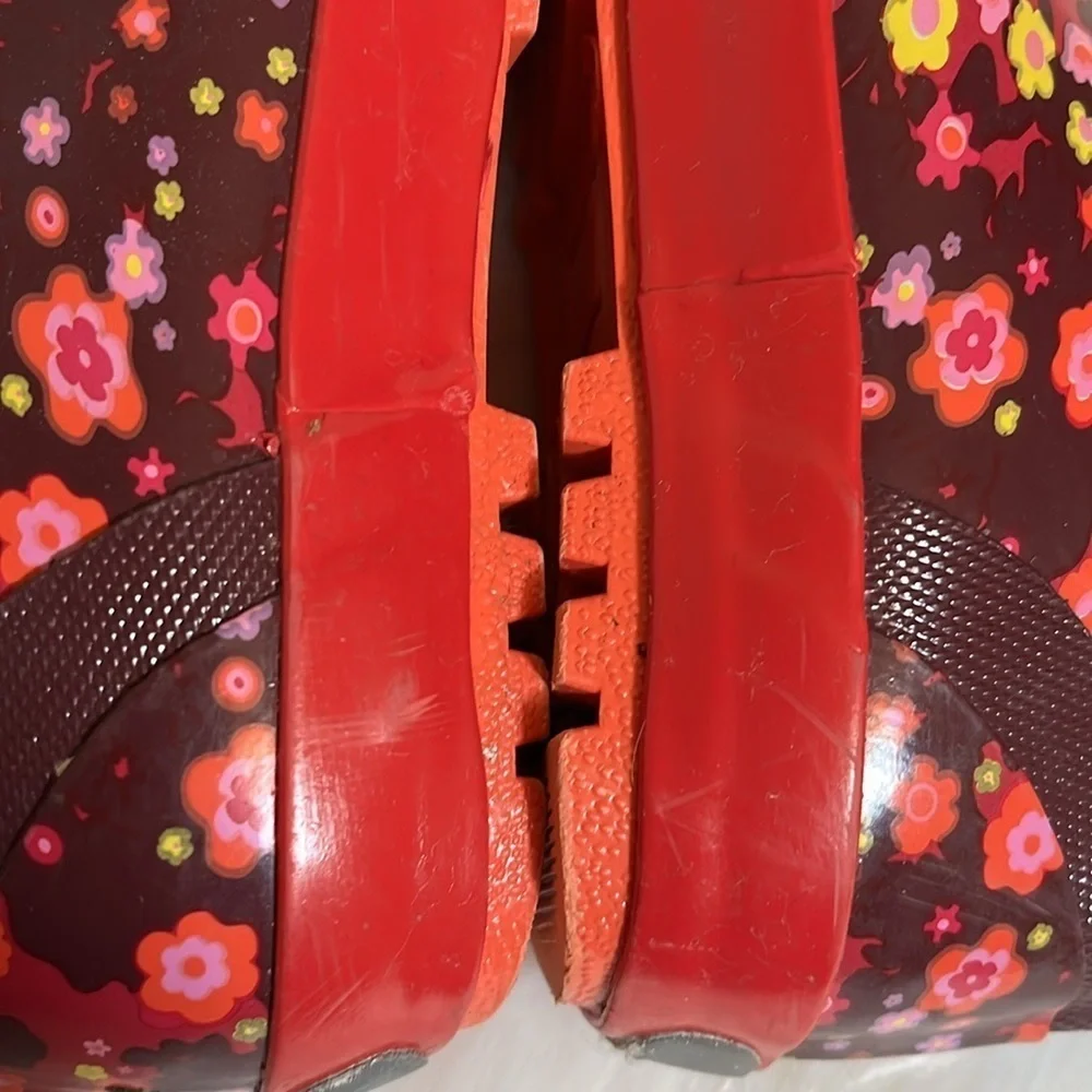 Kamik Floral Butterfly Rubber Boots