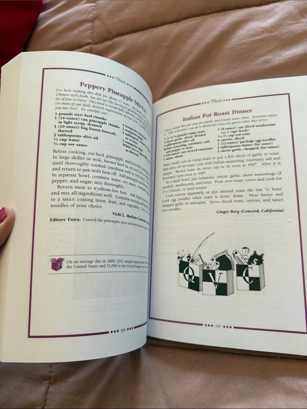 QVC cookbook large