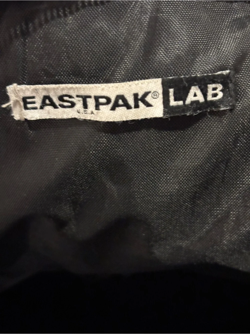 Eastpak Padded Pak R Classic Black Ink Leather Backpack