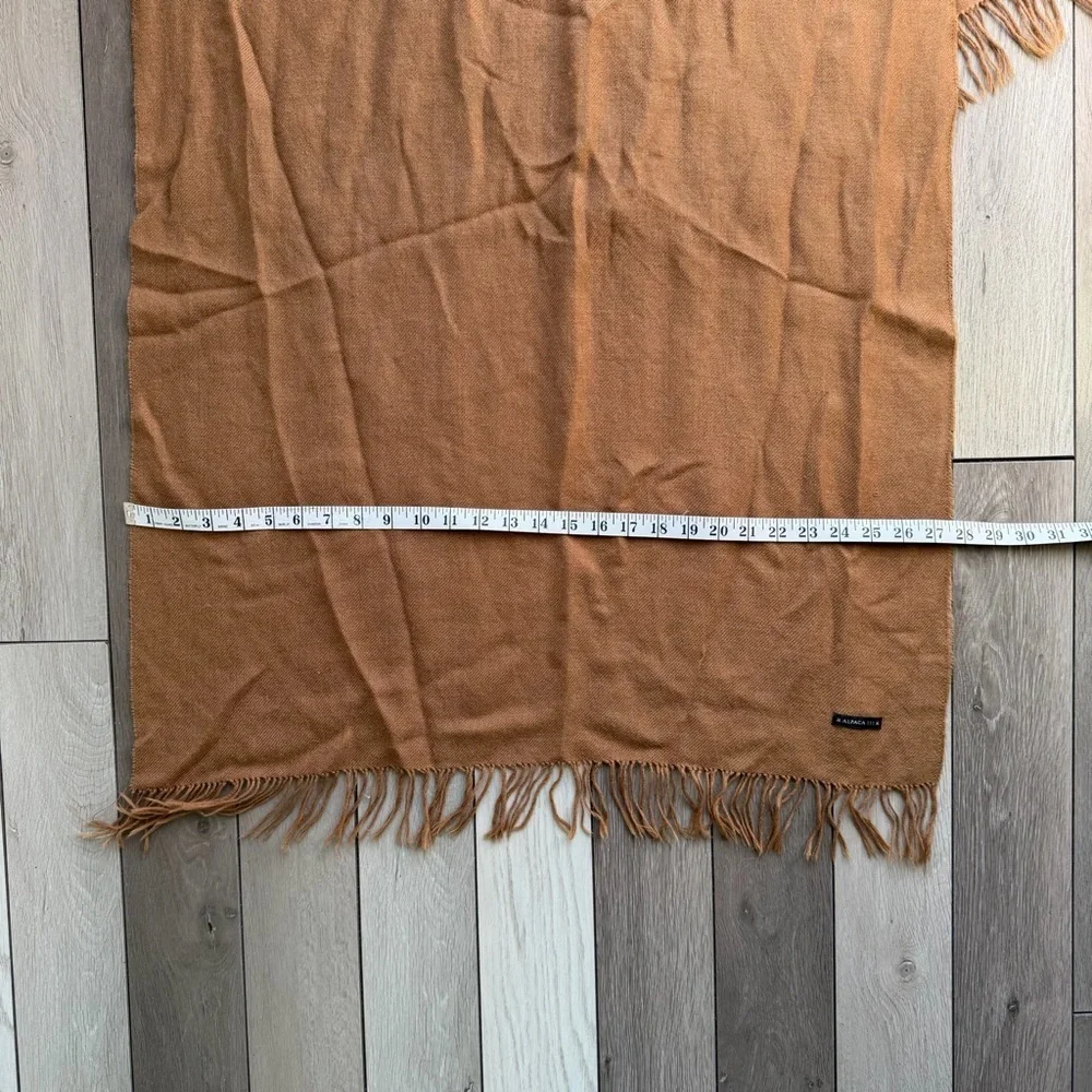 Alpaca 111 Camel Scarf