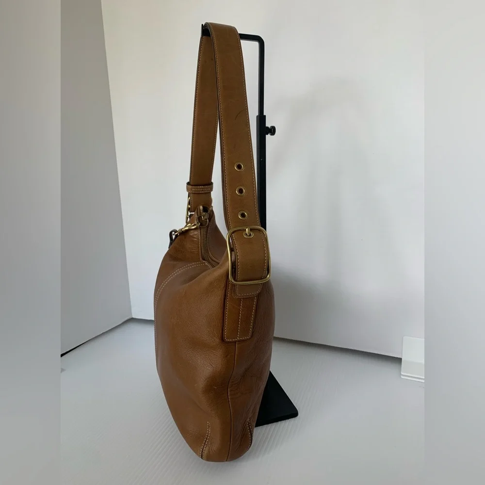 Coach Vintage Legacy Slim Duffle Shoulder Bag- ‘03 - British Tan #9326