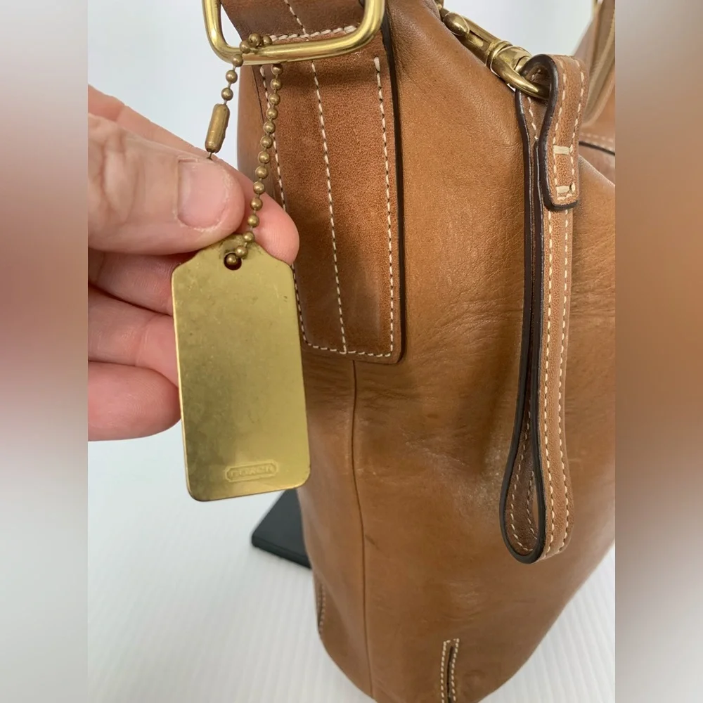 Coach Vintage Legacy Slim Duffle Shoulder Bag- ‘03 - British Tan #9326