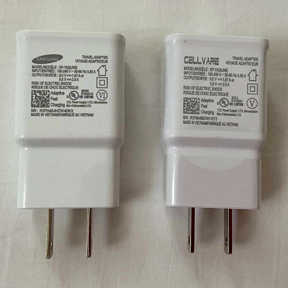 Two Lightning Charging Blocks USB