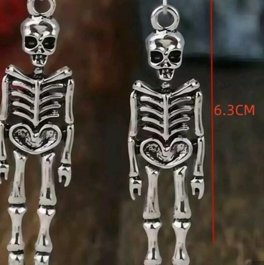 Fashion Jewelry skeleton earrings