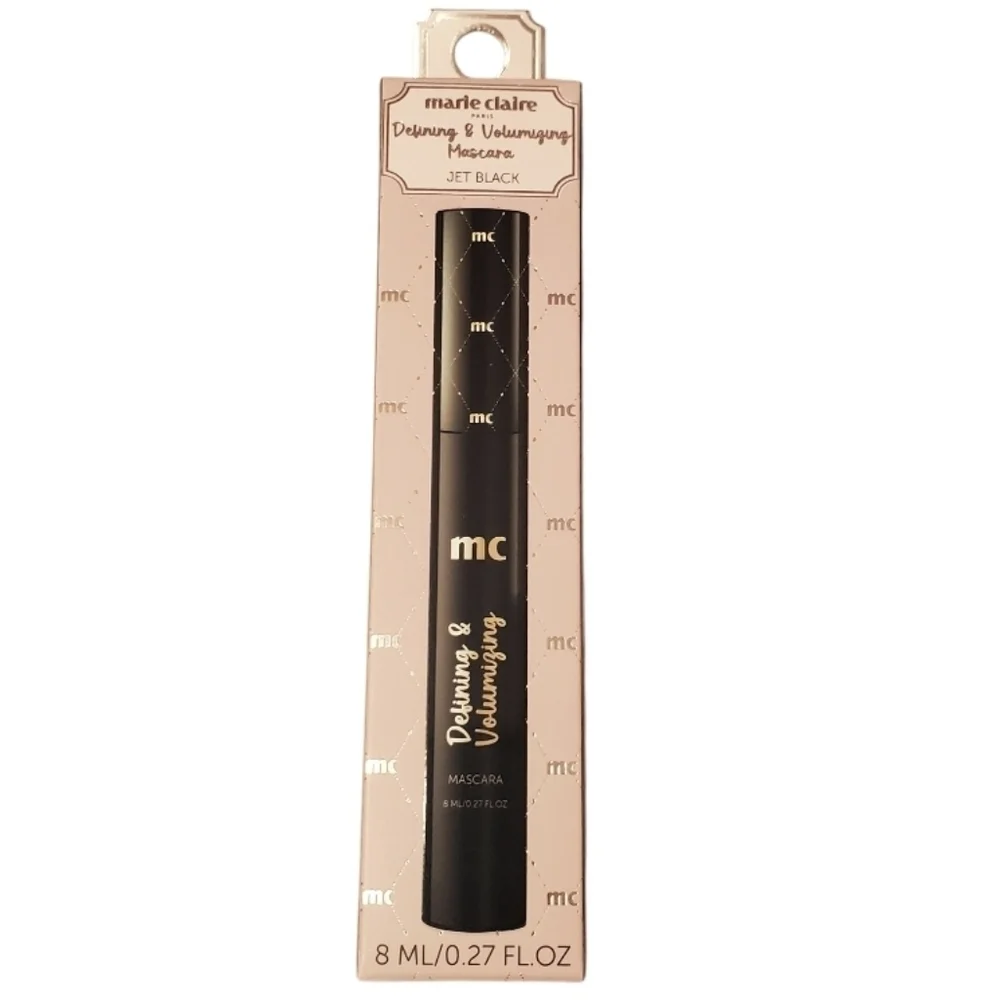 Marie Claire Paris Argan Oil Volumizing Lashes Jet Black Mascara