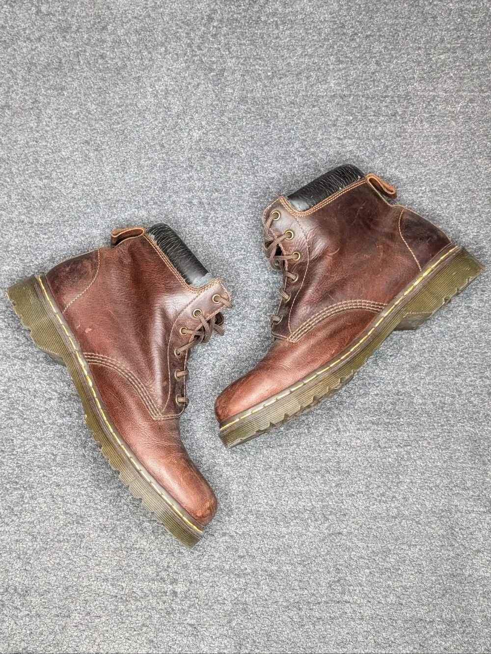Dr. Martens 939 Ben Boot Brown Crazy Horse Leather Hiker Boots Men's 12