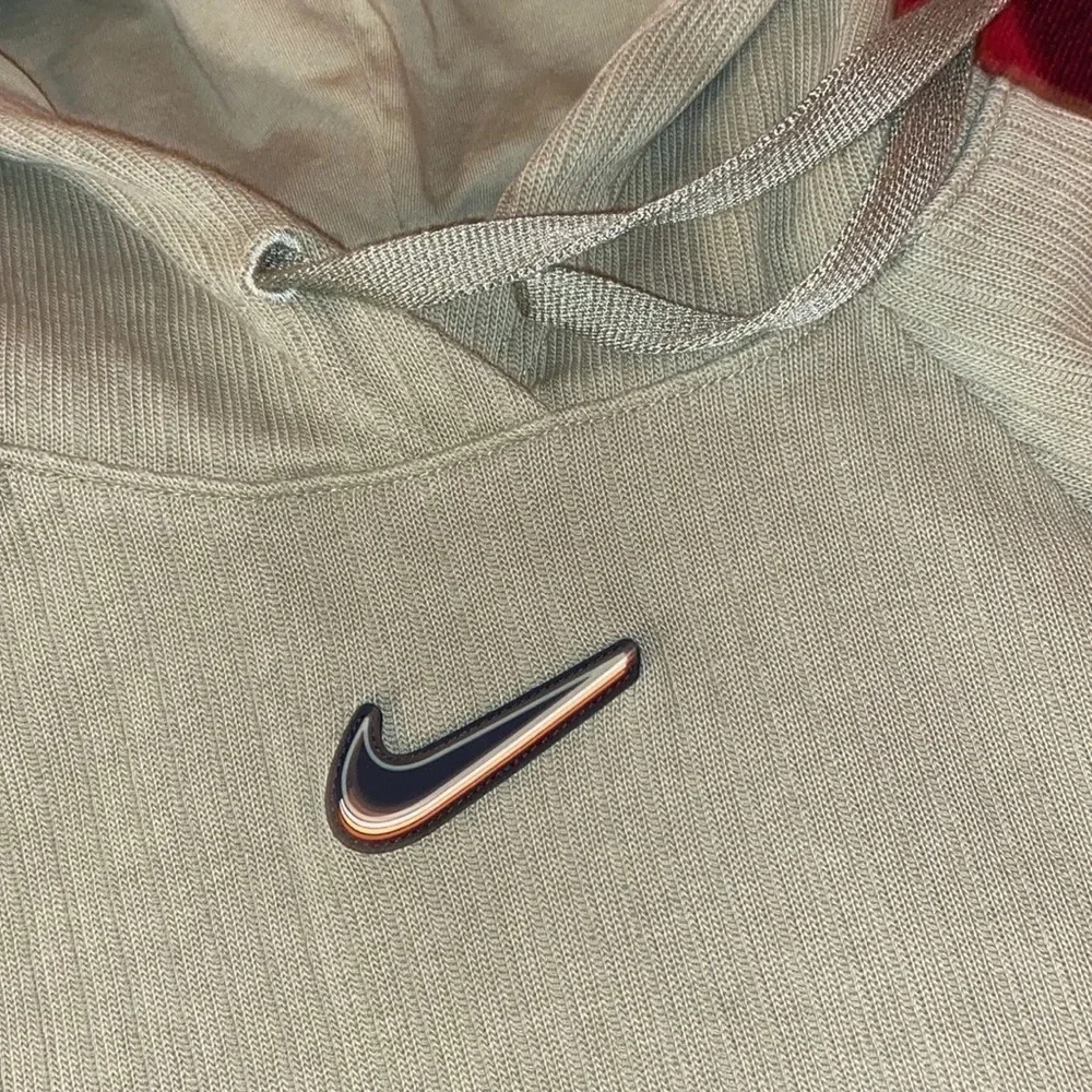 Nike Ribbed Sweater Hoodie Sage Retro​​​​​​​​​​