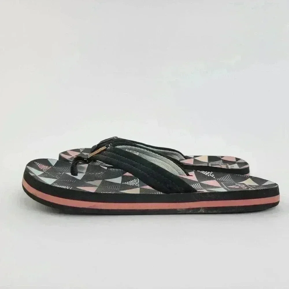 Reef Ahi Geometric Rainbow Flip Flop Sandals