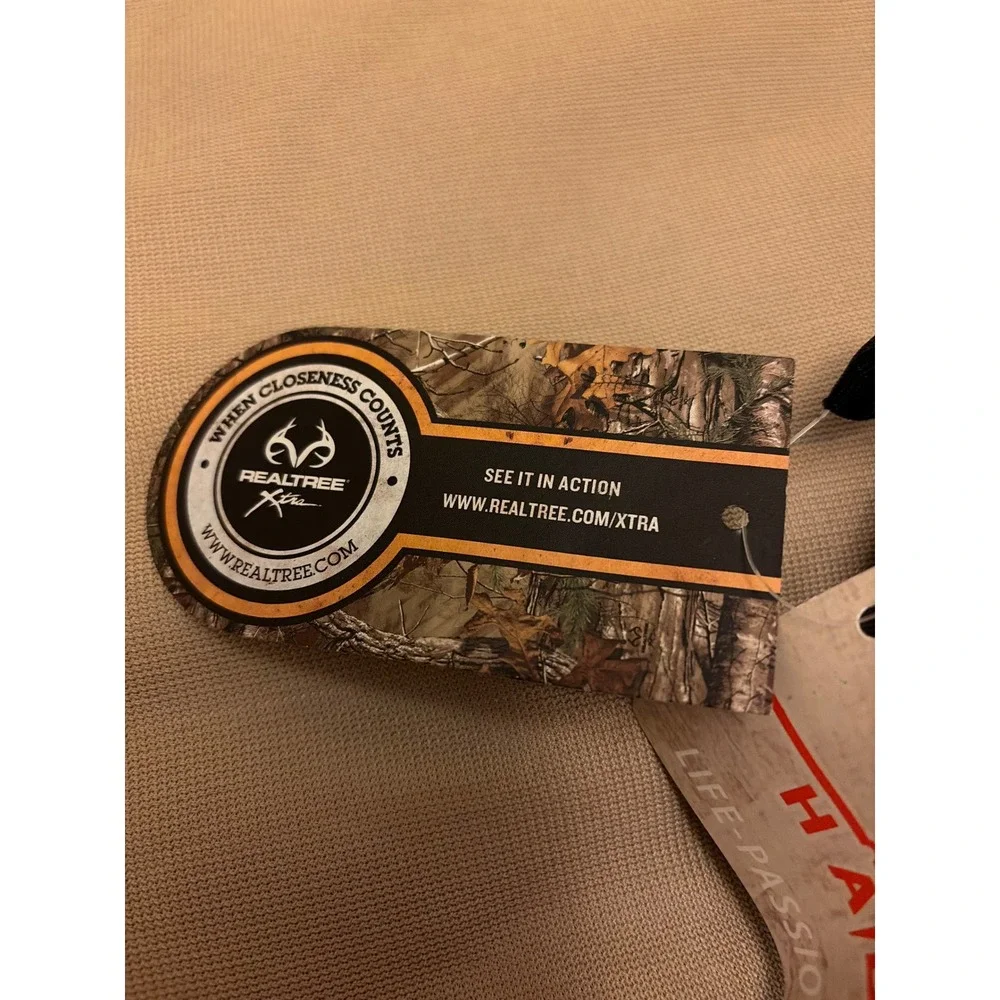 Habit Mens Realtree Xtra Camo All Weather Waterproof Slip On Black Sz 11 New