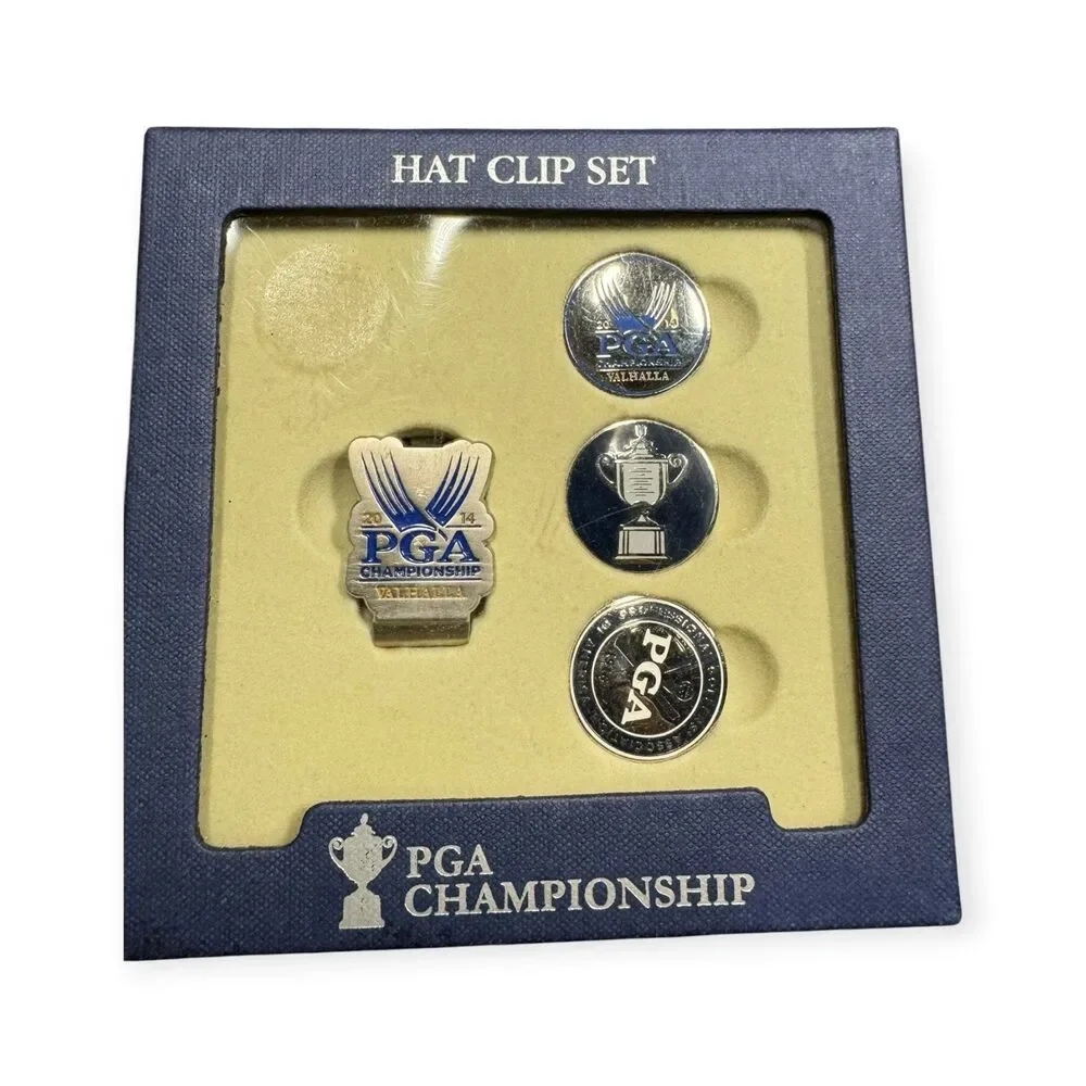 PGA Championship 2016 Official Hat Clip & Ball Marker Set Baltusrol New