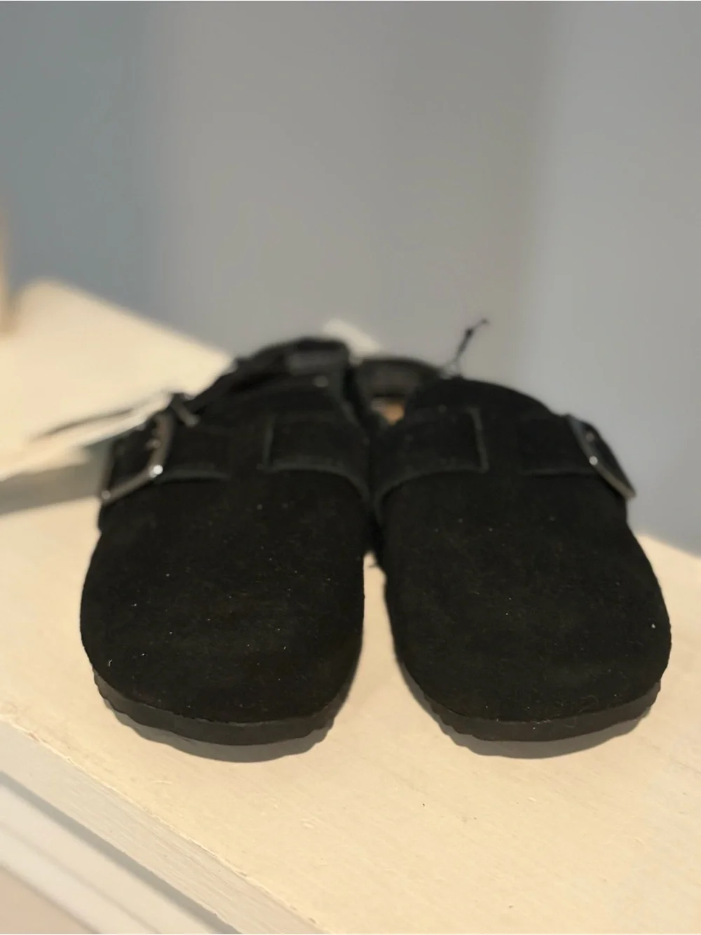 NEW— Toddler Black Berlin Clogs – Cat & Jack Little Girls Size 8