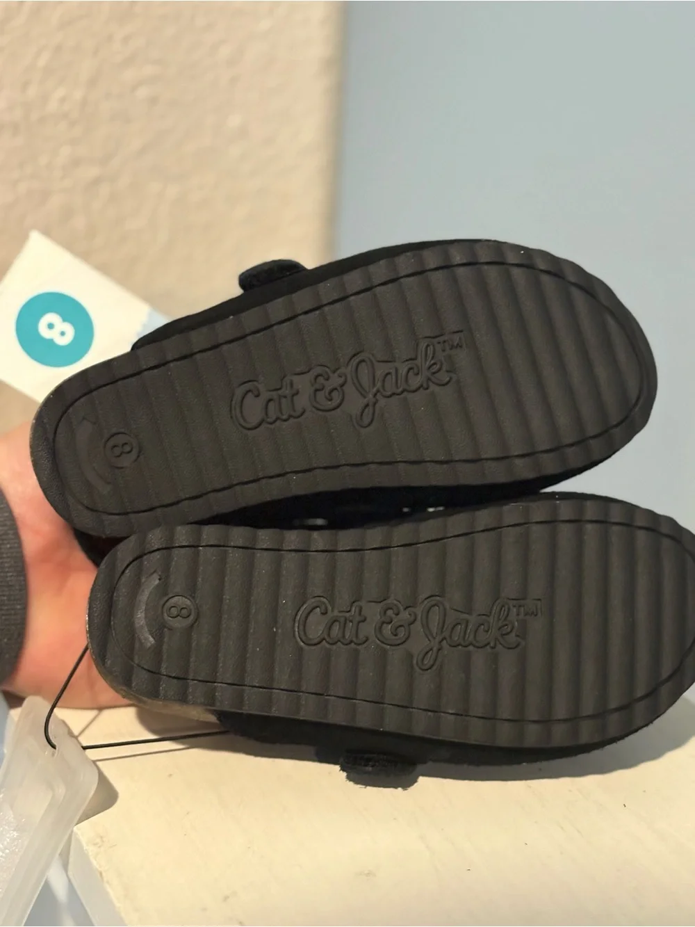 NEW— Toddler Black Berlin Clogs – Cat & Jack Little Girls Size 8