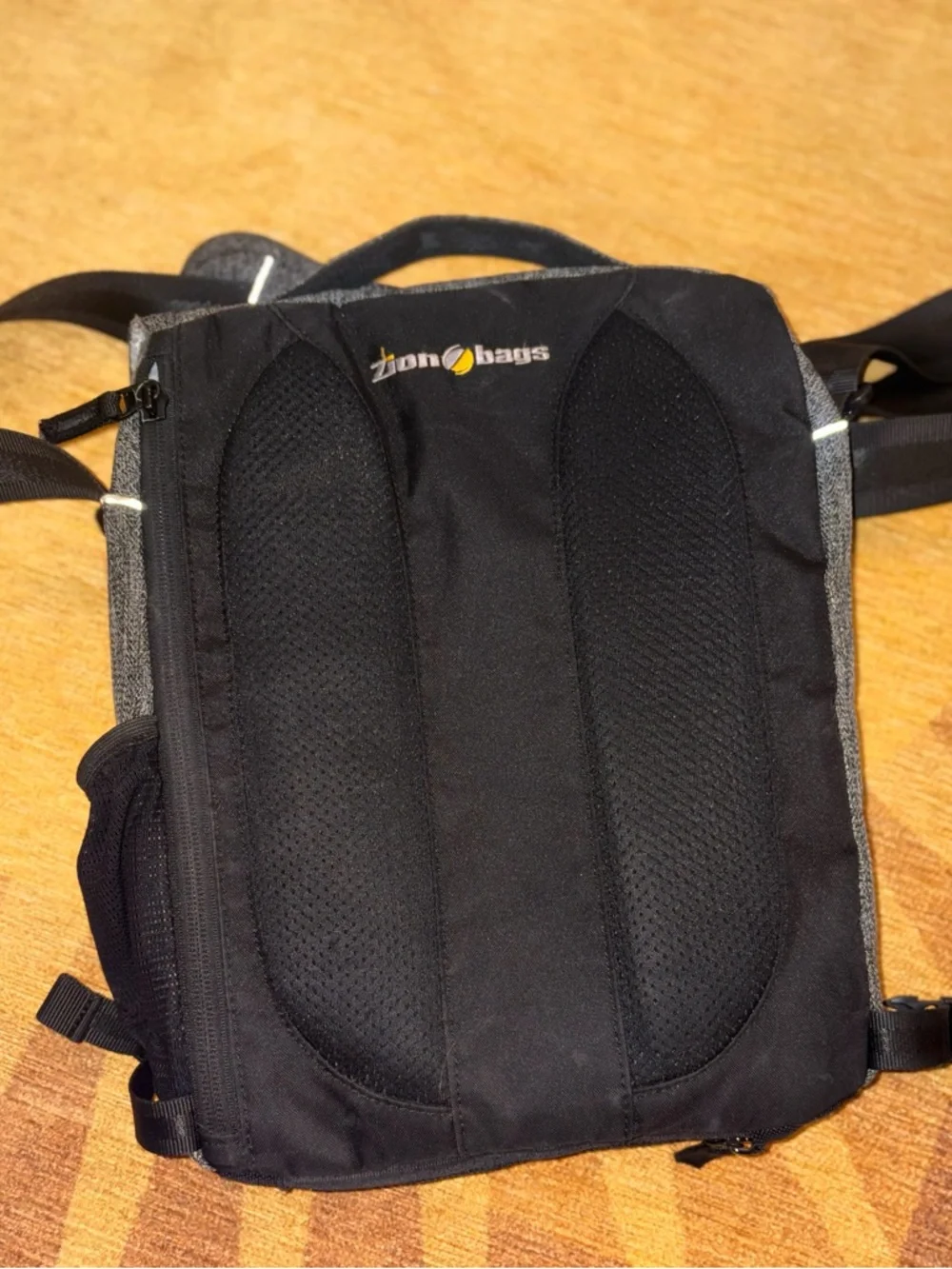 Urban Grey Messenger Bag for Men