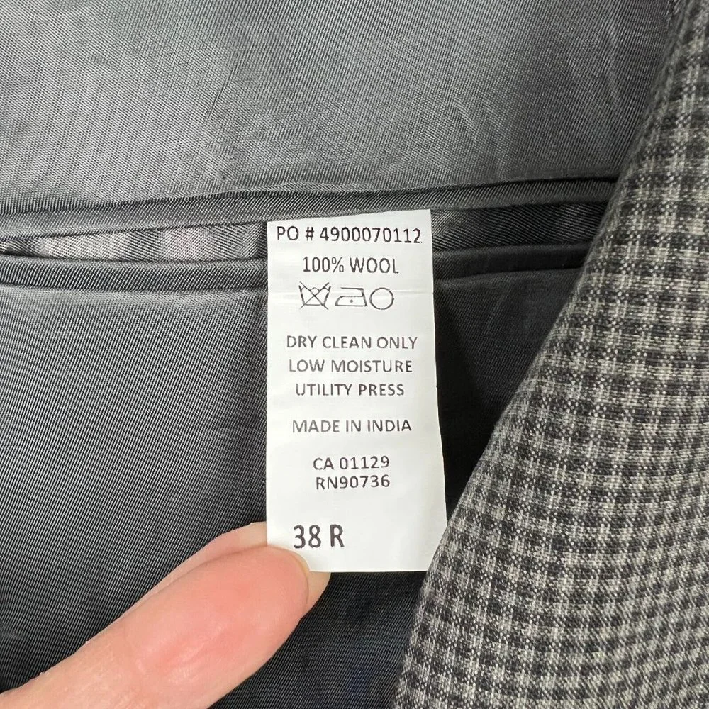 Calvin Klein career measurements coat