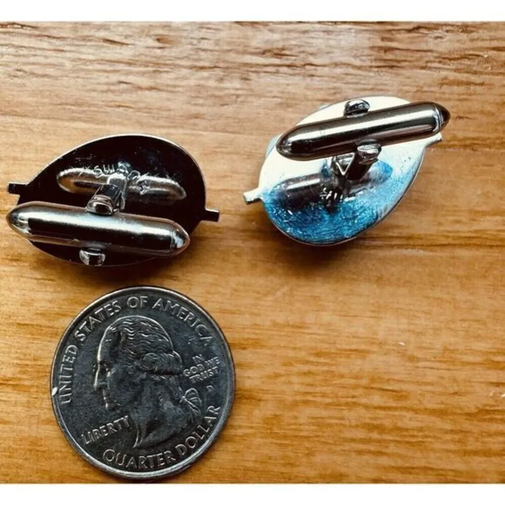 SWANK set silver