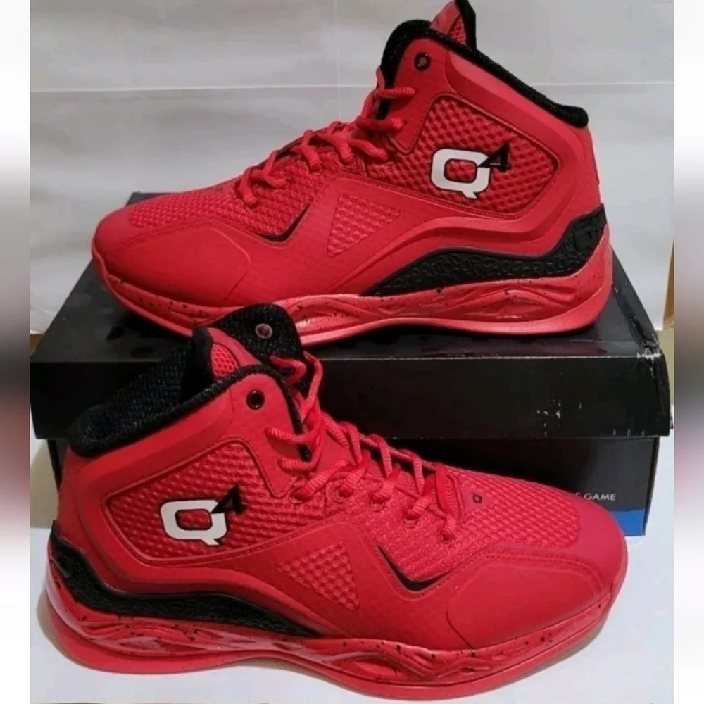 Q4 Basketball Racing‎ Red Sneaker Shoes