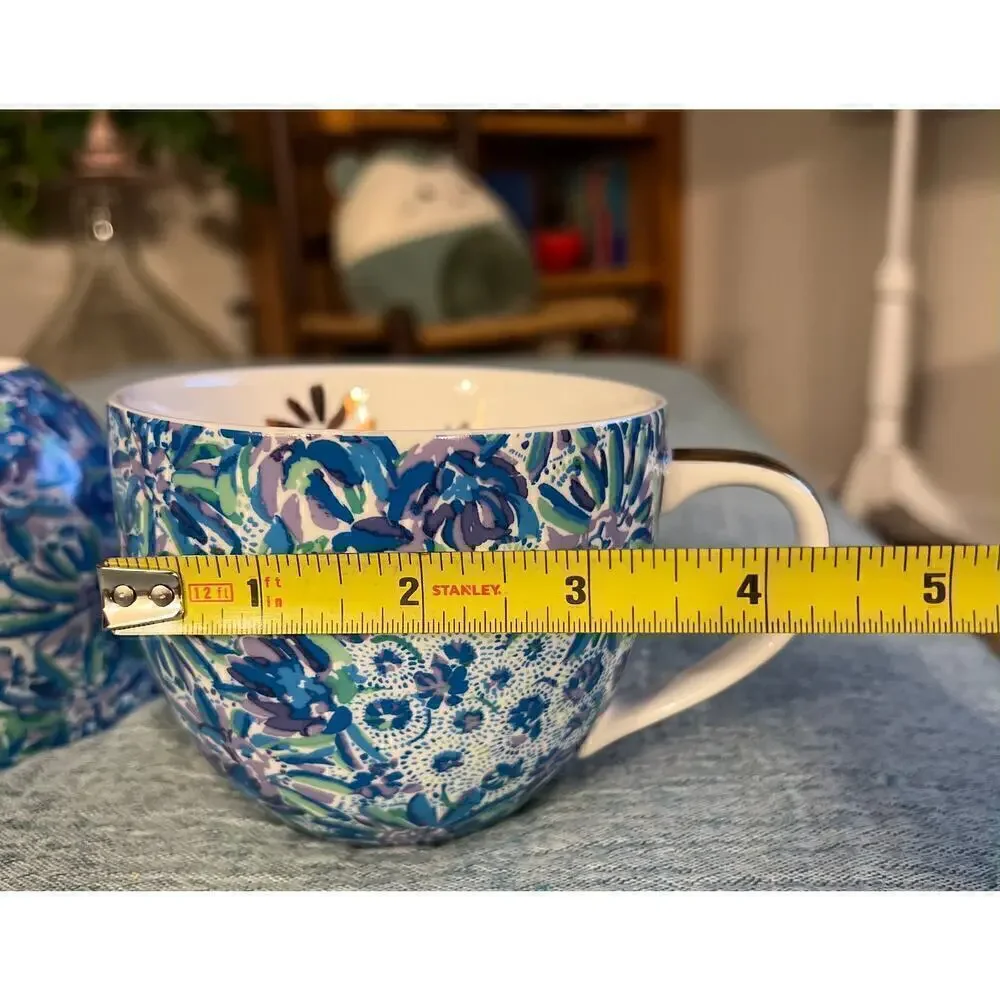 Lilly Pulitzer Coffee/Tea Mugs Set of Two