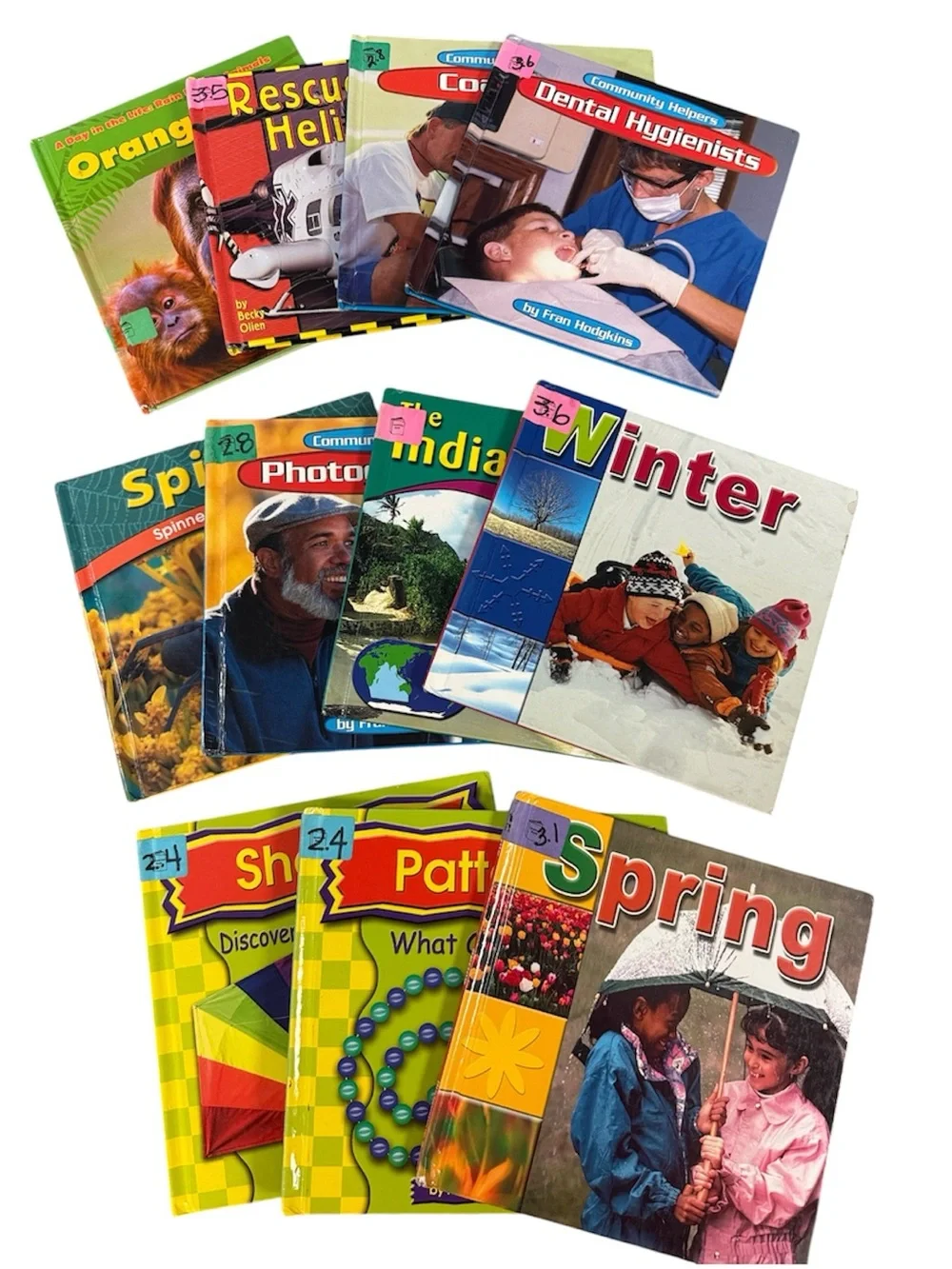 BUNDLE OF 12 HARD COVER NON FICTION CHILDREN’S BOOKS