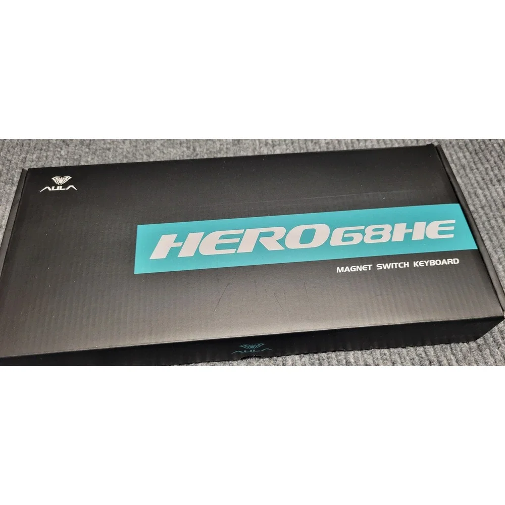 Aula Hero 68‎ HE Magnetic Switch Wired Gaming Keyboard Red Gradient 65% Layout