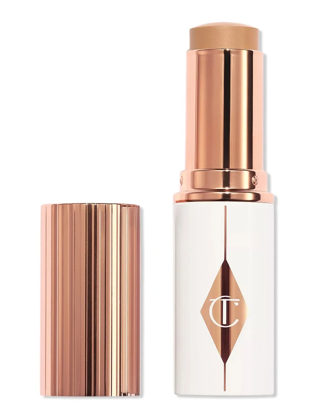 NIB Charlotte Tilbury Unreal Skin Sheer Glow Tint Hydrating Stick Shade 7 Medium