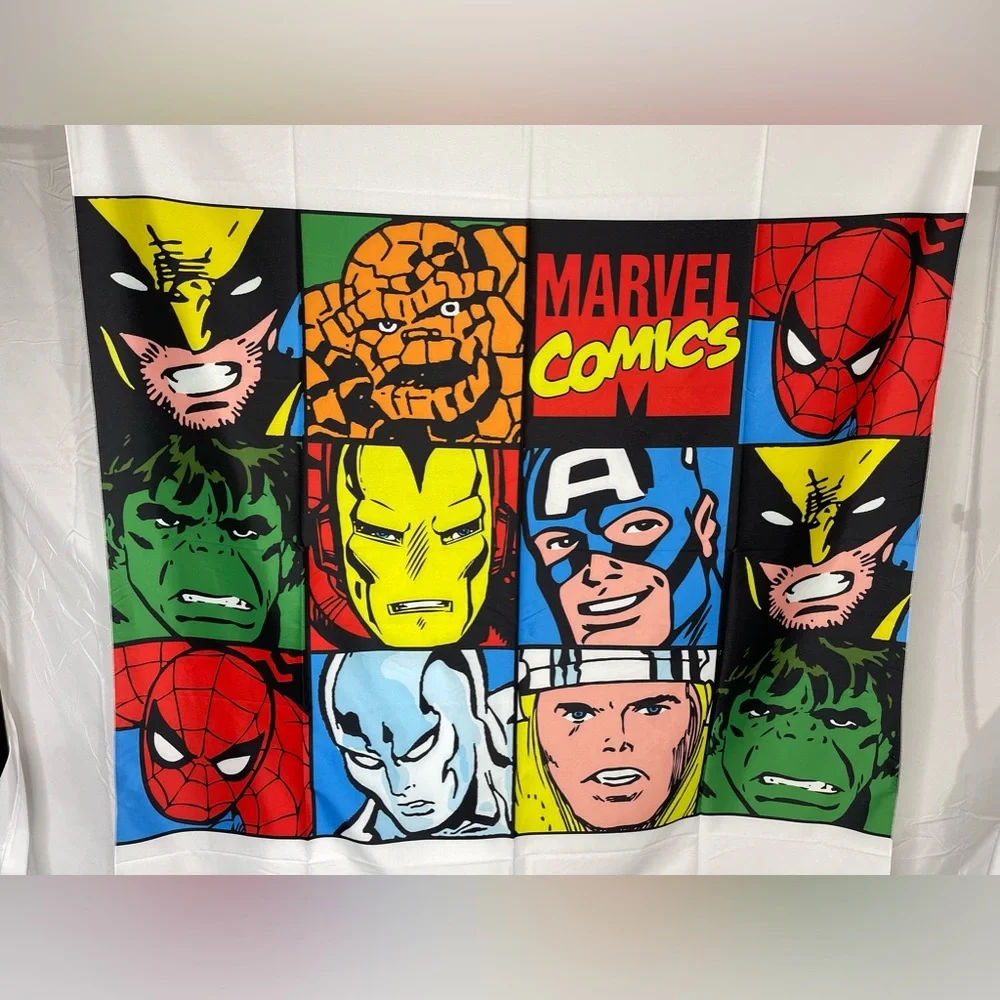 Marvel Comics Super Heroes Tapestry 40”x58”